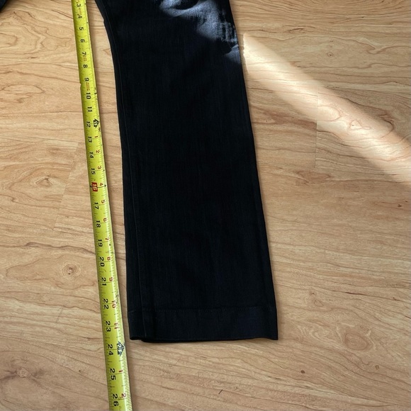 PIETSIE Drop Crotch Paper Bag Uzes Pant Black Harem Slouchy Slim Leg Crop XS - Picture 8 of 8